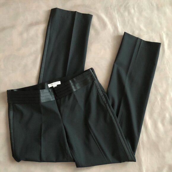 Banana Republic Ladies Black Tuxedo Trousers - Picture 3 of 11
